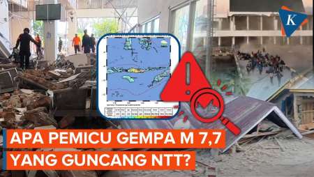Bukan Megathrust! Ini Penyebab Gempa M 7,7 yang Guncang NTT