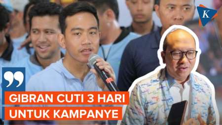 TKN Sebut Gibran Cuti pada 15-17 Januari untuk Fokus Kampanye