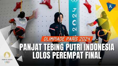 Hasil Panjat Tebing Putri Olimpiade, Desak Made dan Rajiah Lolos ke Perempat Final!