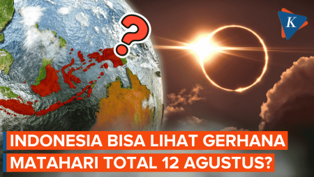 Ada Gerhana Matahari Total 12 Agustus, Bisakah Disaksikan di Indonesia?