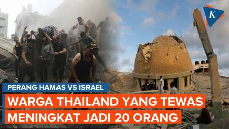 Perang Hamas Vs Israel, 20 Warga Thailand Tewas