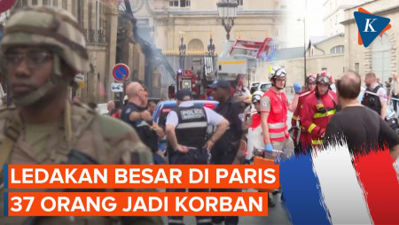 Ledakan Bangunan di Paris, 37 Orang Jadi Korban