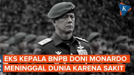 Mantan Kepala BNPB Doni Monardo Meninggal Dunia