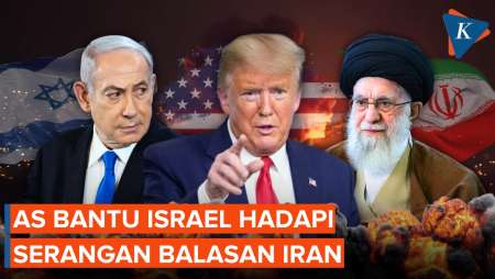 Kapal Perusak AL dan Jet Tempur AS Bantu Israel Tembak Jatuh Rudal Iran