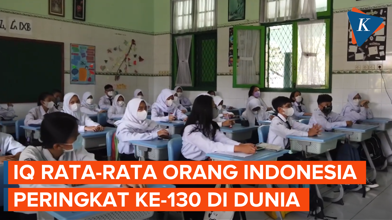 Penyebab IQ Rata-rata Orang Indonesia Peringkat 130 Dunia