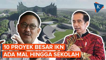 Jokowi Akan Pimpin Groundbreaking 10 Proyek di IKN