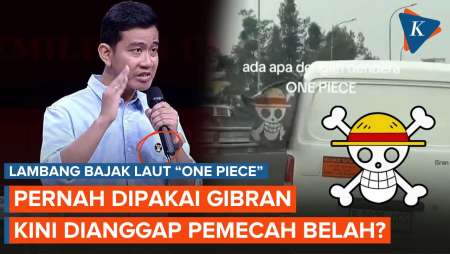 Pernah Dipakai Gibran, Lambang Bajak Laut One Piece Kini Dianggap Simbol Pemecah Belah?