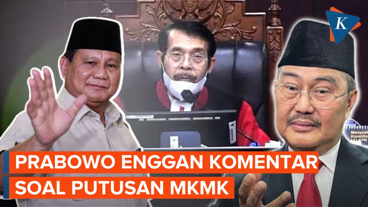 Jelang Putusan MKMK Soal Pelanggaran Etik Hakim MK, Ini Kata Prabowo