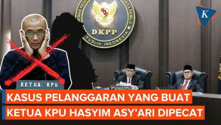 Kasus Pelanggaran Etik yang Membuat Ketua KPU Hasyim Asy'ari Dipecat