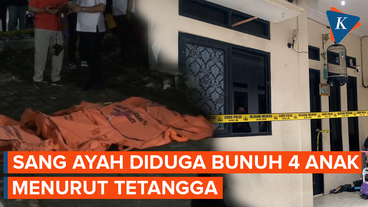 Ini Sosok Ayah Terduga Pelaku Pembunuhan 4 Anak Di Jagakarsa