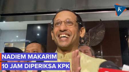 Keterangan Nadiem Makarim Usai 10 Jam Diperiksa KPK