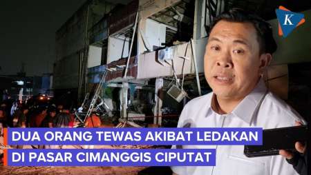 2 Orang Meninggal Dan 11 Luka-luka Imbas Ledakan Pasar Cimanggis Ciputat