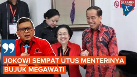 Kata Hasto, Jokowi Utus Menteri agar Megawati Serahkan Kursi Ketum PDI-P