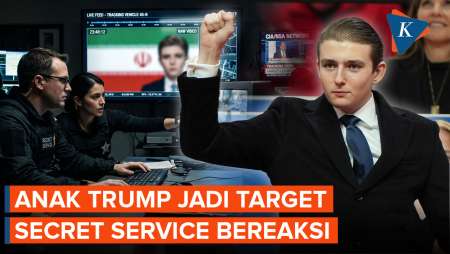 Anak Trump Diancam Iran, Secret Service Turun Tangan