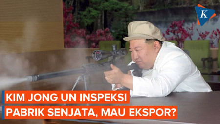 Kim Jong un Inspeksi Pabrik Senjata, Korsel Curigai Misi Khusus…