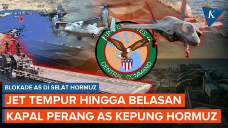Kapal Perang Dan Jet Tempur Amerika Kepung Selat Hormuz!