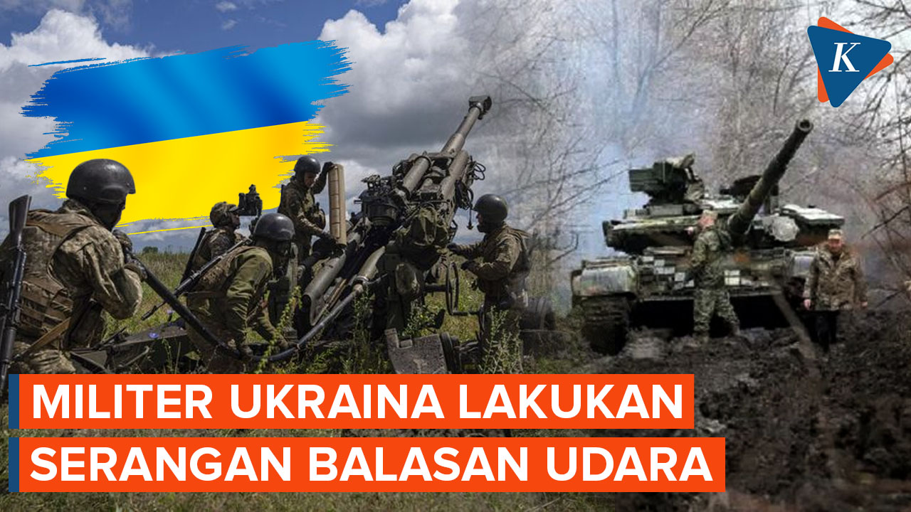 Tak Mau Kalah, Militer Ukraina Lakukan Serangan Udara