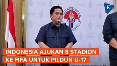 Persiapan Piala Dunia U-17, PSSI Ajukan 8 Stadion ke FIFA