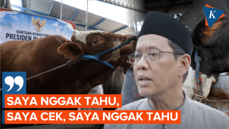 Purbaya Ungkap Tak Tahu 1.098 Sapi Kurban Prabowo Pakai APBN