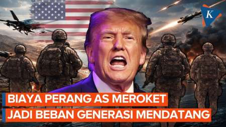 Biaya Perang Amerika Vs Iran Diproyeksi Tembus Rp 17.000 Kuadriliun