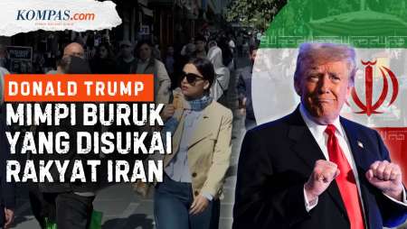 Meski Jadi Mimpi Buruk, Banyak Warga Iran Ingin Trump Menangi Pilpres AS