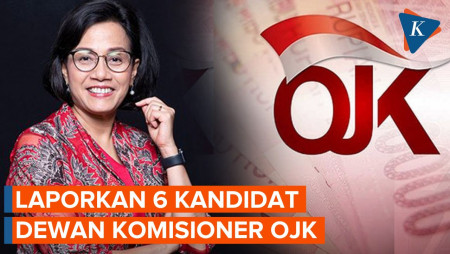 Sri Mulyani Laporkan 6 Kandidat Dewan Komisioner OJK ke Jokowi