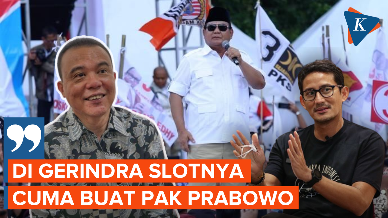 Gerindra Persilakan Sandiaga Pindah ke PPP, Tegaskan Slot Capres 2024 Hanya untuk Prabowo