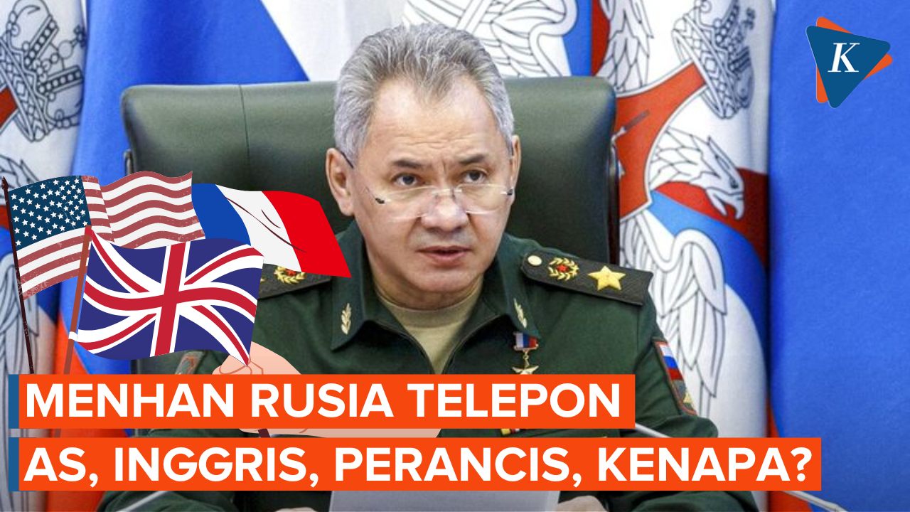 Tidak Biasa, Menteri Pertahanan Rusia Telepon Menhan AS, Inggris, dan Perancis