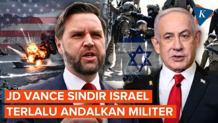 Wapres AS Geram Israel Hobi Pakai Kekerasan: Apa Sebenarnya Usulan Kalian?