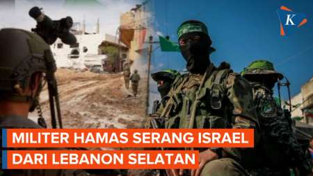 Brigade Al Qassam Sayap Militer Hamas Serang Israel dari Lebanon Selatan