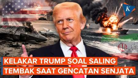 Trump: Gencatan Senjata Di Iran Artinya Masih Saling Tembak