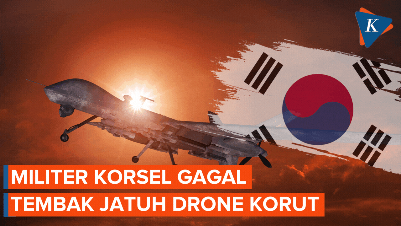 Gagal Tembak Jatuh Drone Pengintai Korut, Militer Korea Selatan Meminta Maaf