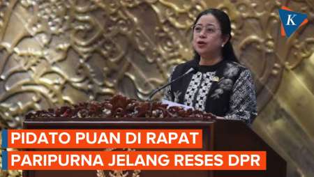 [FULL] Pidato Puan Jelang Masa Reses DPR, Singgung Sederet Masalah Rakyat