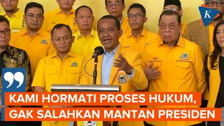 Bahlil: Hormati Proses Hukum, Jangan Salahkan Mantan Presiden, Ketum Parpol...