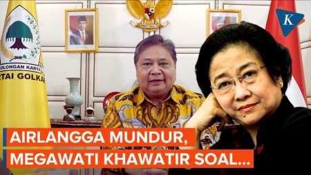 Megawati Terkejut Airlangga Mundur dari Ketum Golkar, Khawatir akan...