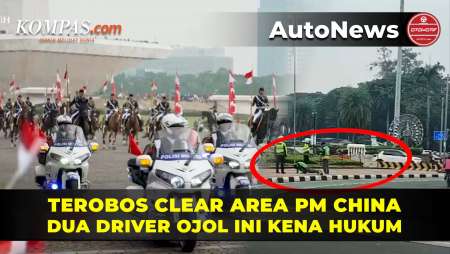 Dua Driver Ojol Dihukum akibat Terobos Clear Area PM China