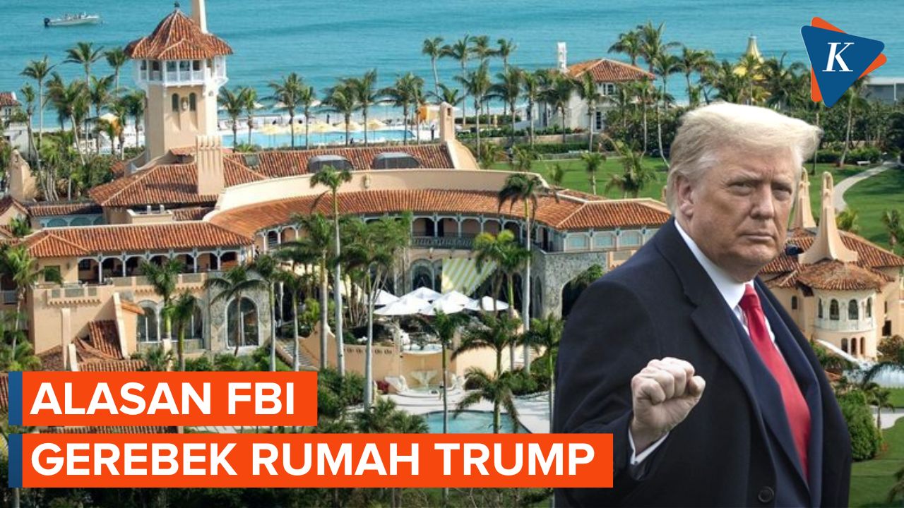 FBI Beberkan Alasan Penggerebekan Rumah Donald Trump, Cari Dokumen Rahasia