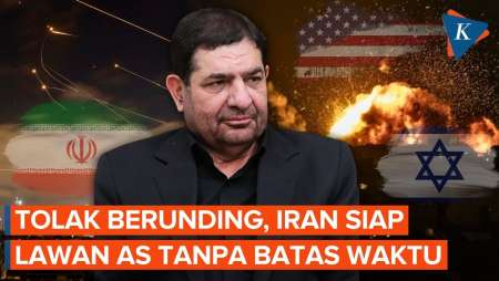 Iran Tolak Perundingan, Pilih Terus Lawan AS Tanpa Batas Waktu