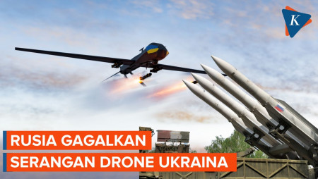 Rusia Klaim Berhasil Gagalkan Serangan Drone