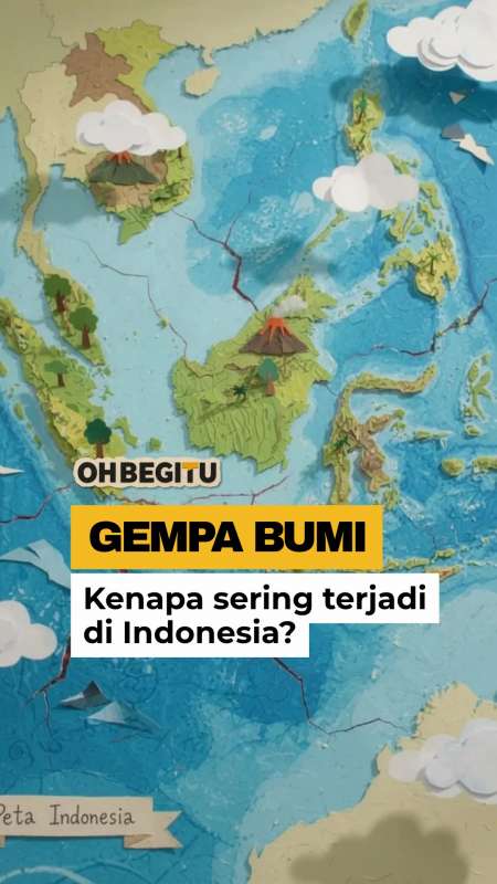 Kenapa Indonesia sering banget dilanda gempa bumi?