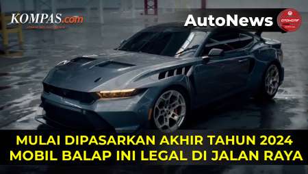 Ford Mustang GTD, Mobil Balap yang Legal di Jalan Raya