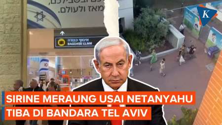 Sirene Tel Aviv Meraung-raung, Rudal Houthi Targetkan Netanyahu di Bandara