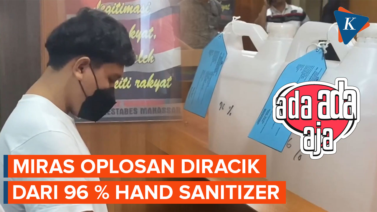 Remaja di Makassar Tenggak Miras Oplosan Berbahan 96 Persen Hand Sanitizer