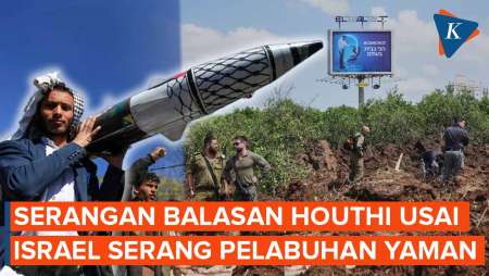 Houthi Balas Serangan Israel ke Pelabuhan Hodeidah, Picu Sirene Peringatan!