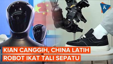 Makin Canggih! Robot China Kini Bisa Ikat Tali Sepatu hingga Memasang Sekrup