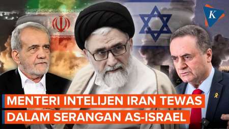 Menteri Intelijen Iran Esmail Khatib Tewas Dalam Serangan AS-Israel