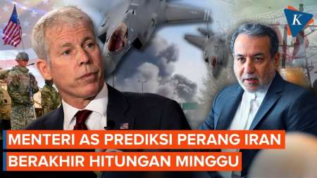 AS Prediksi Perang Iran Berakhir Beberapa Minggu, Teheran Masih Mampu Melawan