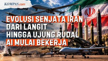 Evolusi "Mata" Rudal-Drone Iran di Tengah Perang: Pakai Sensor, Radar Dipadu Citra Satelit Lokal