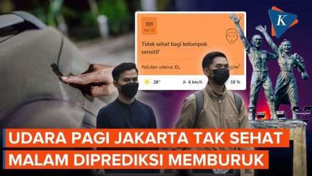  Di Tengah Abu Vulkanik Krakatau, Kualitas Udara Jakarta Diprediksi Memburuk Hingga Malam