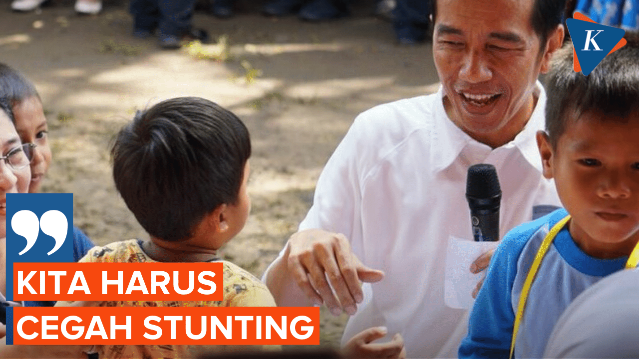 Jokowi: Kita Harus Cegah Stunting